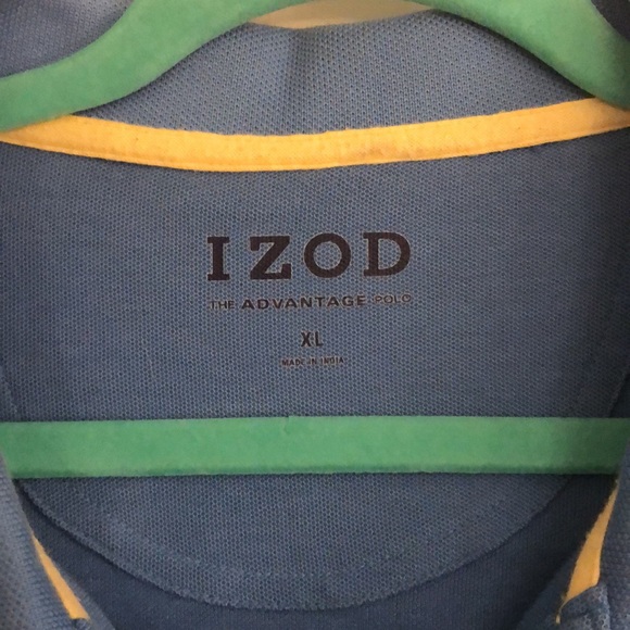Light/baby blue IZOD Advantage Polo - XL - Picture 2 of 3
